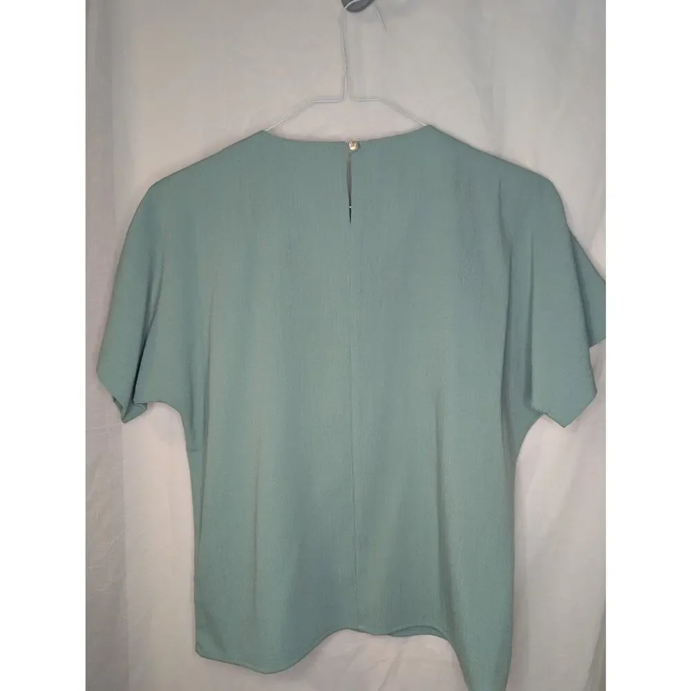 Vintage mint top and blazer